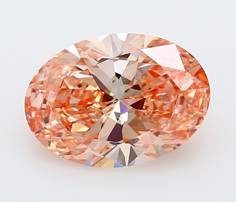 IGI Oval 2.97ct Fancy Vivid Pink VVS2 - Loose Lab Diamond: IGI Oval 2.97ct Fancy Vivid Pink VVS2 - Loose Lab Diamond Item Specifics: Source: This Is A Real Diamond Grown In A Lab Not Mined. Carat: 2.97 Cut: - Color: Fancy Vivid Pink Clarity: VVS2 Polish: EX