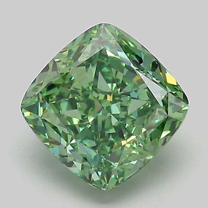 IGI Cushion Modified 2.09ct Fancy Vivid Green VVS2 - Loose Lab Diamond: IGI Cushion Modified 2.09ct Fancy Vivid Green VVS2 - Loose Lab Diamond Item Specifics: Source: This Is A Real Diamond Grown In A Lab Not Mined. Carat: 2.09 Cut: - Color: Fancy Vivid Green Clarity: