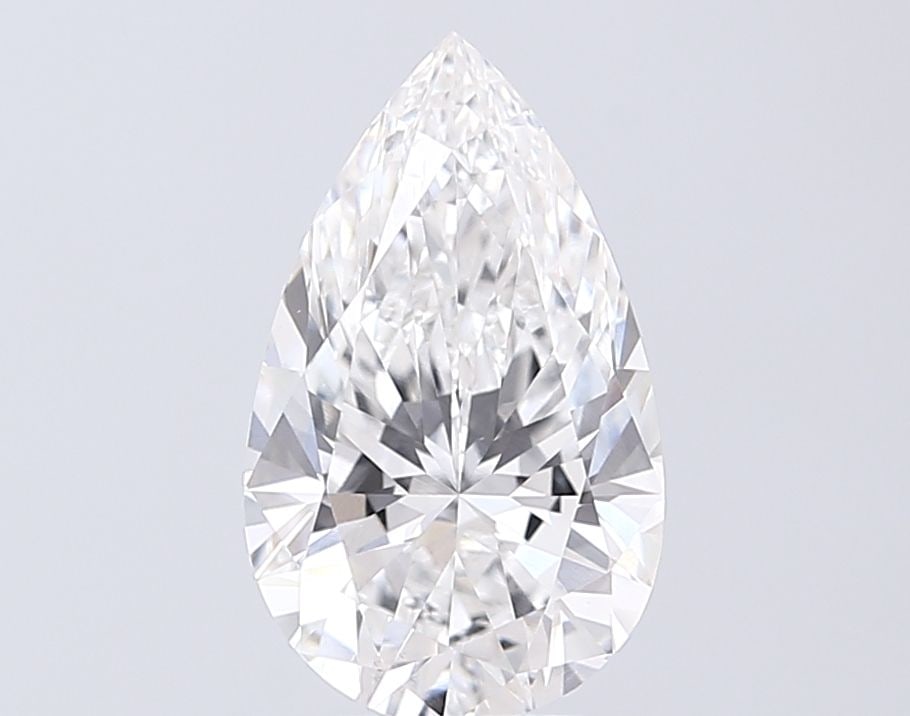 IGI Pear 2.58ct E VVS2 - Loose Lab Diamond: IGI Pear 2.58ct E VVS2 - Loose Lab Diamond Item Specifics: Source: This Is A Real Diamond Grown In A Lab Not Mined. Carat: 2.58 Cut: - Color: E Clarity: VVS2 Polish: EX Symmetry: EX Measurements: 12.4