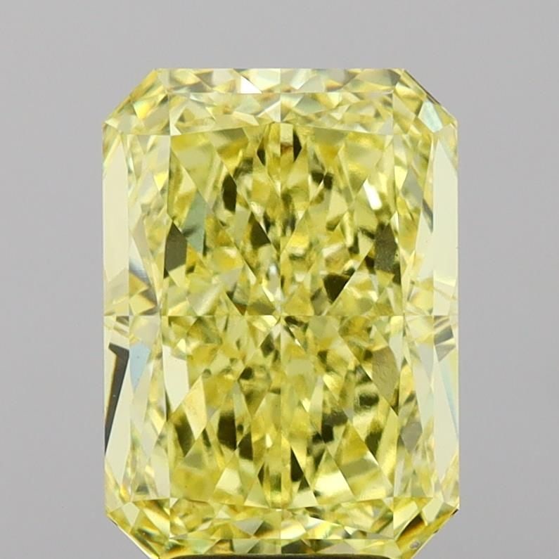IGI Radiant 5.06ct Fancy Intense Yellow VVS2 - Loose Lab Diamond: IGI Radiant 5.06ct Fancy Intense Yellow VVS2 - Loose Lab Diamond Item Specifics: Source: This Is A Real Diamond Grown In A Lab Not Mined. Carat: 5.06 Cut: - Color: Fancy Intense Yellow Clarity: VVS2 P