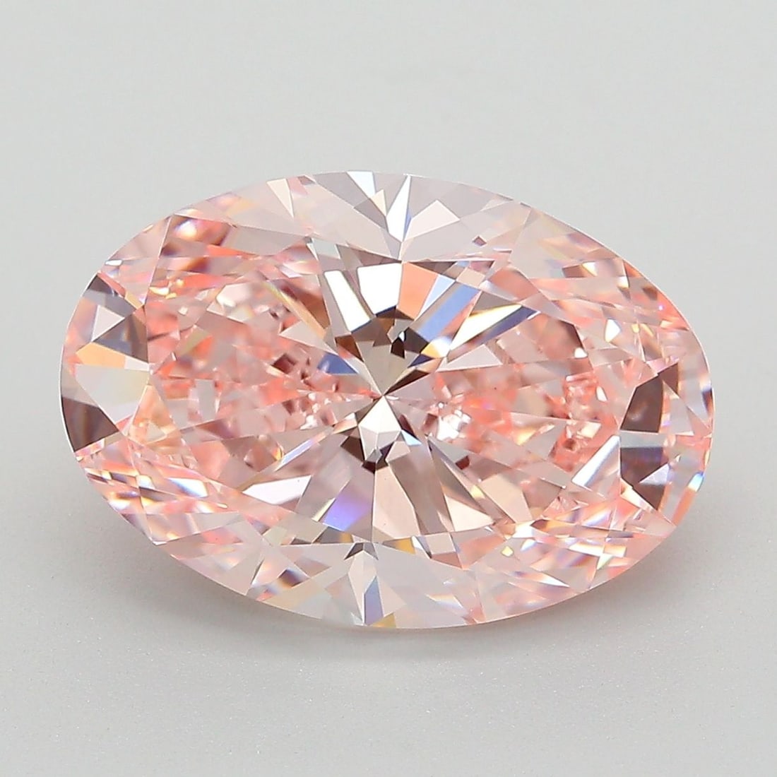 IGI Oval 6.0ct Fancy Intense Pink VVS2 - Loose Lab Diamond: IGI Oval 6.0ct Fancy Intense Pink VVS2 - Loose Lab Diamond Item Specifics: Source: This Is A Real Diamond Grown In A Lab Not Mined. Carat: 6.0 Cut: - Color: Fancy Intense Pink Clarity: VVS2 Polish: EX