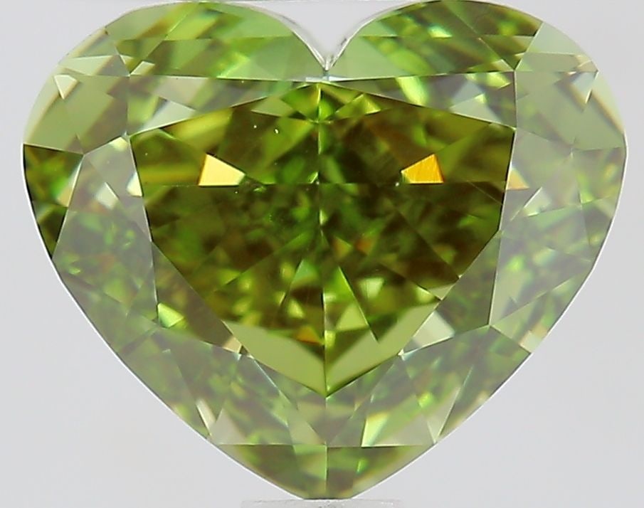 IGI Heart 1.67ct Fancy Vivid Green VVS2 - Loose Lab Diamond: IGI Heart 1.67ct Fancy Vivid Green VVS2 - Loose Lab Diamond Item Specifics: Source: This Is A Real Diamond Grown In A Lab Not Mined. Carat: 1.67 Cut: - Color: Fancy Vivid Green Clarity: VVS2 Polish: E