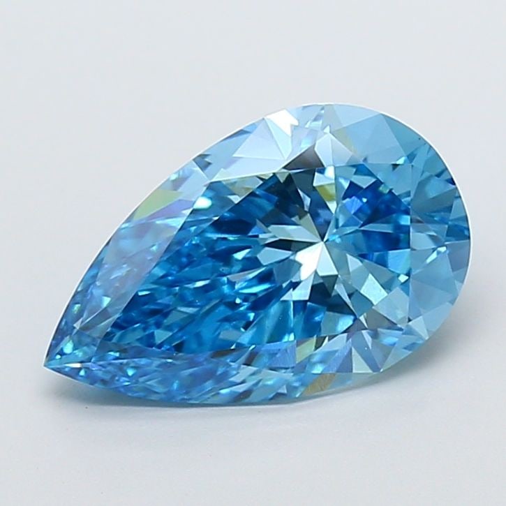 IGI Pear 3.05ct Fancy Vivid Blue VVS2 - Loose Lab Diamond: IGI Pear 3.05ct Fancy Vivid Blue VVS2 - Loose Lab Diamond Item Specifics: Source: This Is A Real Diamond Grown In A Lab Not Mined. Carat: 3.05 Cut: - Color: Fancy Vivid Blue Clarity: VVS2 Polish: EX S