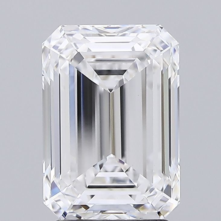 GIA Emerald 3.14ct F VVS2 - Loose Lab Diamond: GIA Emerald 3.14ct F VVS2 - Loose Lab Diamond Item Specifics: Source: This Is A Real Diamond Grown In A Lab Not Mined. Carat: 3.14 Cut: - Color: F Clarity: VVS2 Polish: EX Symmetry: EX Measurements: 9