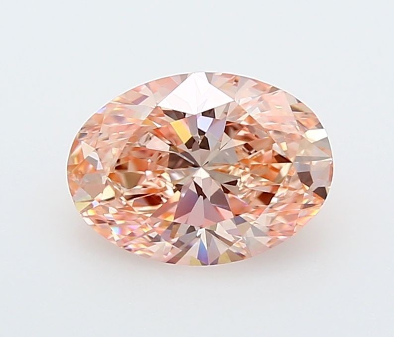 IGI Oval 2.06ct Fancy Vivid Pink VVS1 - Loose Lab Diamond: IGI Oval 2.06ct Fancy Vivid Pink VVS1 - Loose Lab Diamond Item Specifics: Source: This Is A Real Diamond Grown In A Lab Not Mined. Carat: 2.06 Cut: - Color: Fancy Vivid Pink Clarity: VVS1 Polish: EX S