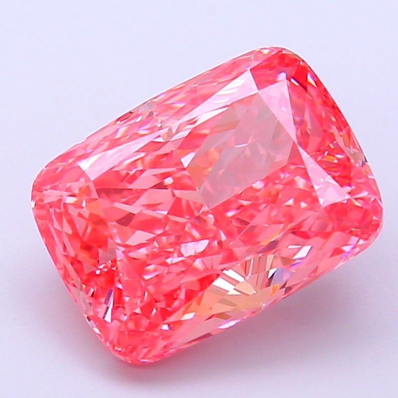 IGI Cushion Modified 5.04ct Fancy Vivid Pink VVS2 - Loose Lab Diamond: IGI Cushion Modified 5.04ct Fancy Vivid Pink VVS2 - Loose Lab Diamond Item Specifics: Source: This Is A Real Diamond Grown In A Lab Not Mined. Carat: 5.04 Cut: - Color: Fancy Vivid Pink Clarity: VVS2 
