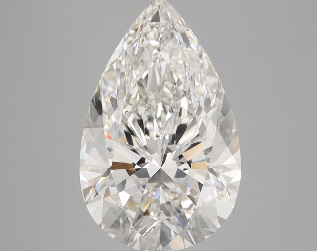 IGI Pear 4.06ct F VVS2 - Loose Lab Diamond: IGI Pear 4.06ct F VVS2 - Loose Lab Diamond Item Specifics: Source: This Is A Real Diamond Grown In A Lab Not Mined. Carat: 4.06 Cut: - Color: F Clarity: VVS2 Polish: EX Symmetry: EX Measurements: