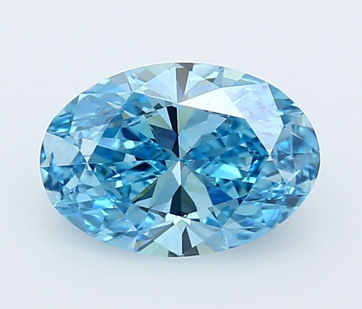 IGI Oval 2.0ct Fancy Vivid Blue VVS1 - Loose Lab Diamond: IGI Oval 2.0ct Fancy Vivid Blue VVS1 - Loose Lab Diamond Item Specifics: Source: This Is A Real Diamond Grown In A Lab Not Mined. Carat: 2.0 Cut: - Color: Fancy Vivid Blue Clarity: VVS1 Polish: EX Sym