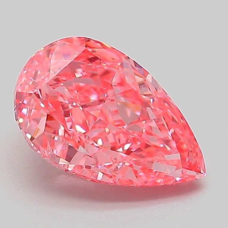 IGI Pear 2.06ct Fancy Vivid Pink VVS2 - Loose Lab Diamond: IGI Pear 2.06ct Fancy Vivid Pink VVS2 - Loose Lab Diamond Item Specifics: Source: This Is A Real Diamond Grown In A Lab Not Mined. Carat: 2.06 Cut: - Color: Fancy Vivid Pink Clarity: VVS2 Polish: EX S