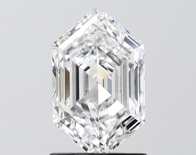 IGI Hexagonal 1.38ct D VVS2 - Loose Lab Diamond: IGI Hexagonal 1.38ct D VVS2 - Loose Lab Diamond Item Specifics: Source: This Is A Real Diamond Grown In A Lab Not Mined. Carat: 1.38 Cut: - Color: D Clarity: VVS2 Polish: EX Symmetry: EX