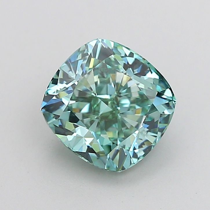 IGI Cushion Modified 2.0ct Fancy Vivid Blueish Green VVS2 - Loose Lab Diamond: IGI Cushion Modified 2.0ct Fancy Vivid Blueish Green VVS2 - Loose Lab Diamond Item Specifics: Source: This Is A Real Diamond Grown In A Lab Not Mined. Carat: 2.0 Cut: - Color: Fancy Vivid Blueish Gree