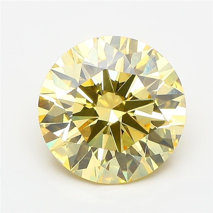 IGI Round 5.05ct Fancy Intense Yellow VVS2 - Ideal Loose Lab Diamond: IGI Round 5.05ct Fancy Intense Yellow VVS2 - Ideal Loose Lab Diamond Item Specifics: Source: This Is A Real Diamond Grown In A Lab Not Mined. Carat: 5.05 Cut: ID Color: Fancy Intense Yellow Clarity: V