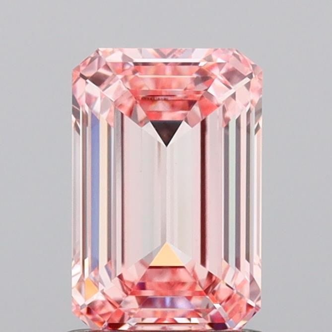 IGI Emerald 1.41ct Fancy Intense Pink VVS2 - Loose Lab Diamond: IGI Emerald 1.41ct Fancy Intense Pink VVS2 - Loose Lab Diamond Item Specifics: Source: This Is A Real Diamond Grown In A Lab Not Mined. Carat: 1.41 Cut: - Color: Fancy Intense Pink Clarity: VVS2 Polis