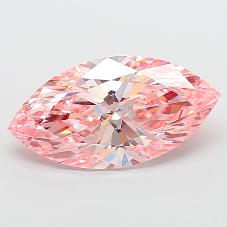 IGI Marquise 4.09ct Fancy Vivid Pink VVS2 - Loose Lab Diamond: IGI Marquise 4.09ct Fancy Vivid Pink VVS2 - Loose Lab Diamond Item Specifics: Source: This Is A Real Diamond Grown In A Lab Not Mined. Carat: 4.09 Cut: - Color: Fancy Vivid Pink Clarity: VVS2 Polish: 