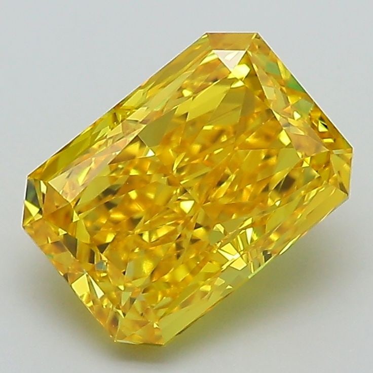 IGI Radiant 2.29ct Fancy Vivid Yellow VVS2 - Loose Lab Diamond: IGI Radiant 2.29ct Fancy Vivid Yellow VVS2 - Loose Lab Diamond Item Specifics: Source: This Is A Real Diamond Grown In A Lab Not Mined. Carat: 2.29 Cut: - Color: Fancy Vivid Yellow Clarity: VVS2 Polis