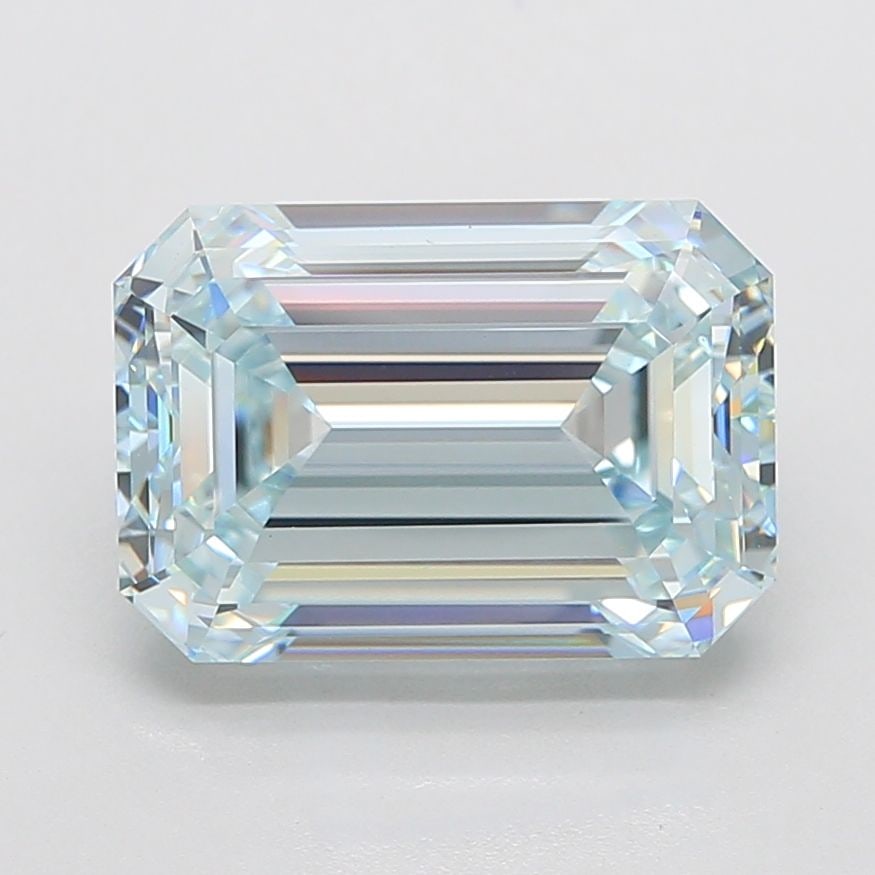 IGI Emerald 10.0ct Fancy Blue VVS2 - Loose Lab Diamond: IGI Emerald 10.0ct Fancy Blue VVS2 - Loose Lab Diamond Item Specifics: Source: This Is A Real Diamond Grown In A Lab Not Mined. Carat: 10.0 Cut: - Color: Fancy Blue Clarity: VVS2 Polish: EX Symmetry: 