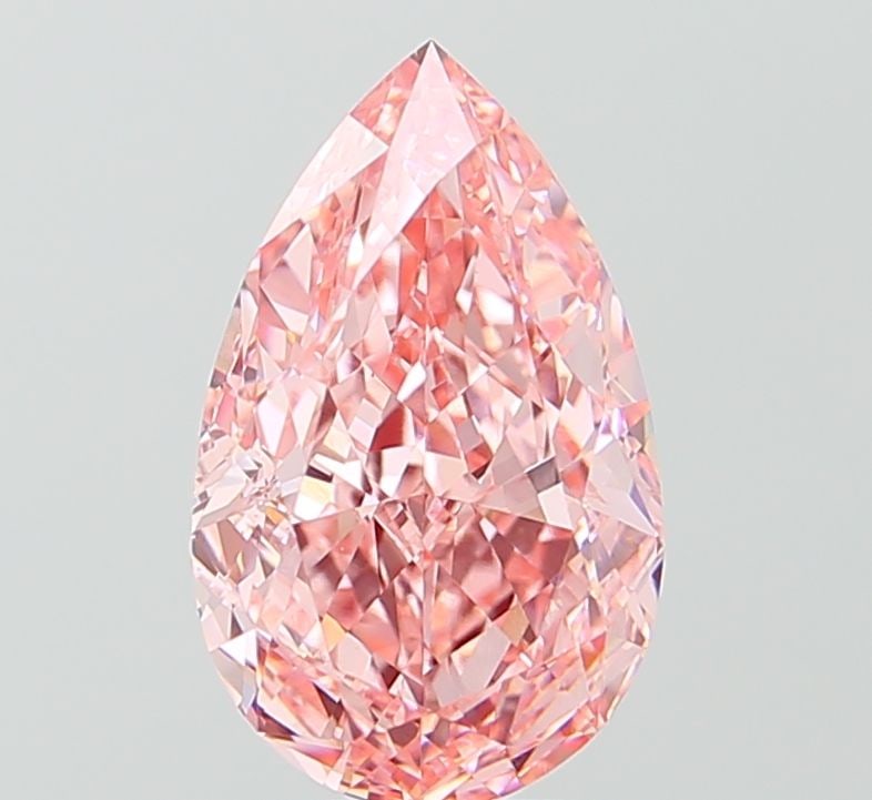 IGI Pear 3.05ct Fancy Vivid Pink VVS2 - Loose Lab Diamond: IGI Pear 3.05ct Fancy Vivid Pink VVS2 - Loose Lab Diamond Item Specifics: Source: This Is A Real Diamond Grown In A Lab Not Mined. Carat: 3.05 Cut: - Color: Fancy Vivid Pink Clarity: VVS2 Polish: EX S