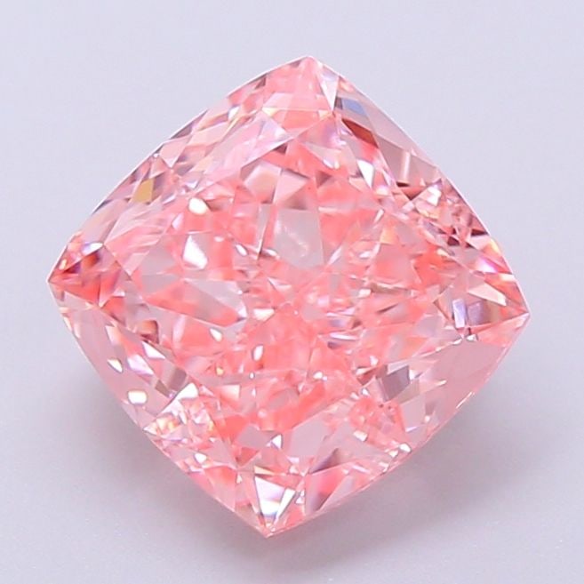 IGI Cushion Modified 2.17ct Fancy Vivid Pink VVS2 - Loose Lab Diamond: IGI Cushion Modified 2.17ct Fancy Vivid Pink VVS2 - Loose Lab Diamond Item Specifics: Source: This Is A Real Diamond Grown In A Lab Not Mined. Carat: 2.17 Cut: - Color: Fancy Vivid Pink Clarity: VVS2 