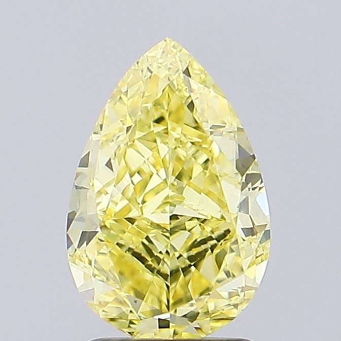 IGI Pear 2.04ct Fancy Intense Yellow VVS2 - Loose Lab Diamond: IGI Pear 2.04ct Fancy Intense Yellow VVS2 - Loose Lab Diamond Item Specifics: Source: This Is A Real Diamond Grown In A Lab Not Mined. Carat: 2.04 Cut: - Color: Fancy Intense Yellow Clarity: VVS2 Poli