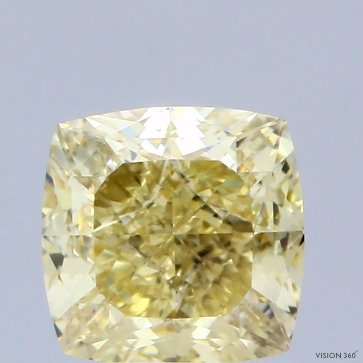 IGI Cushion Modified 1.62ct Fancy Yellow VVS2 - Loose Lab Diamond: IGI Cushion Modified 1.62ct Fancy Yellow VVS2 - Loose Lab Diamond Item Specifics: Source: This Is A Real Diamond Grown In A Lab Not Mined. Carat: 1.62 Cut: - Color: Fancy Yellow Clarity: VVS2 Polish: 