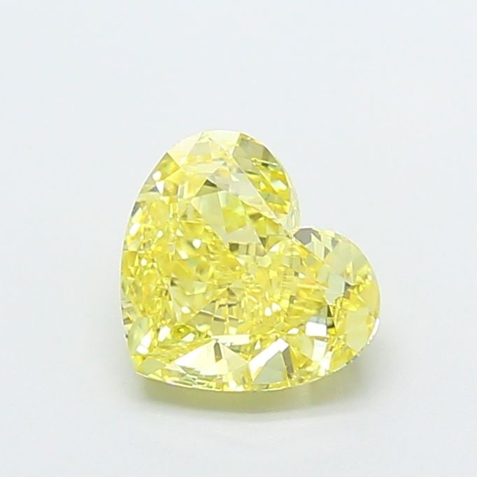 IGI Heart 1.33ct Fancy Intense Yellow VVS2 - Loose Lab Diamond: IGI Heart 1.33ct Fancy Intense Yellow VVS2 - Loose Lab Diamond Item Specifics: Source: This Is A Real Diamond Grown In A Lab Not Mined. Carat: 1.33 Cut: - Color: Fancy Intense Yellow Clarity: VVS2 Pol