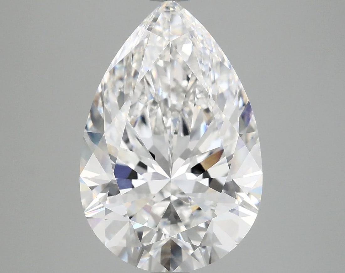 IGI Pear 5.06ct E VVS2 - Loose Lab Diamond: IGI Pear 5.06ct E VVS2 - Loose Lab Diamond Item Specifics: Source: This Is A Real Diamond Grown In A Lab Not Mined. Carat: 5.06 Cut: - Color: E Clarity: VVS2 Polish: EX Symmetry: EX Measurements: 14.5