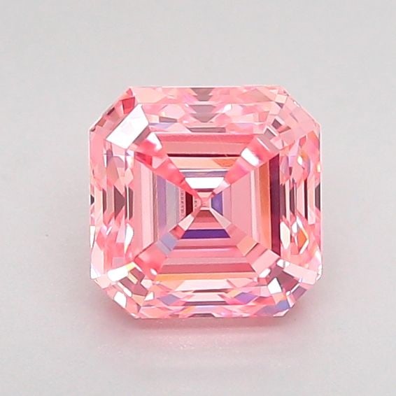 IGI Asscher 1.05ct Fancy Vivid Pink VVS1 - Loose Lab Diamond: IGI Asscher 1.05ct Fancy Vivid Pink VVS1 - Loose Lab Diamond Item Specifics: Source: This Is A Real Diamond Grown In A Lab Not Mined. Carat: 1.05 Cut: - Color: Fancy Vivid Pink Clarity: VVS1 Polish: