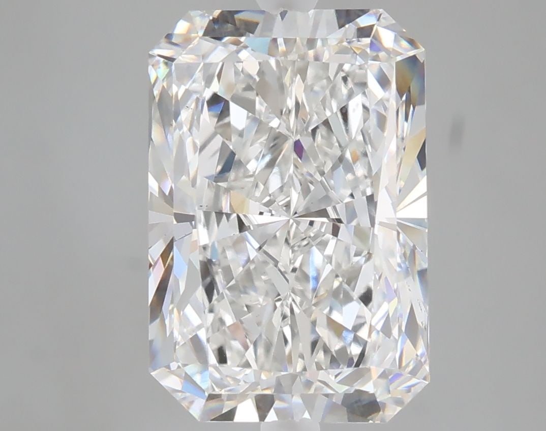 Radiant 5.05ct F VVS2 - Loose Lab Diamond: Radiant 5.05ct F VVS2 - Loose Lab Diamond Item Specifics: Source: This Is A Real Diamond Grown In A Lab Not Mined. Carat: 5.05 Cut: - Color: F Clarity: VVS2 Polish: VG Symmetry: VG Measurements: 12.27