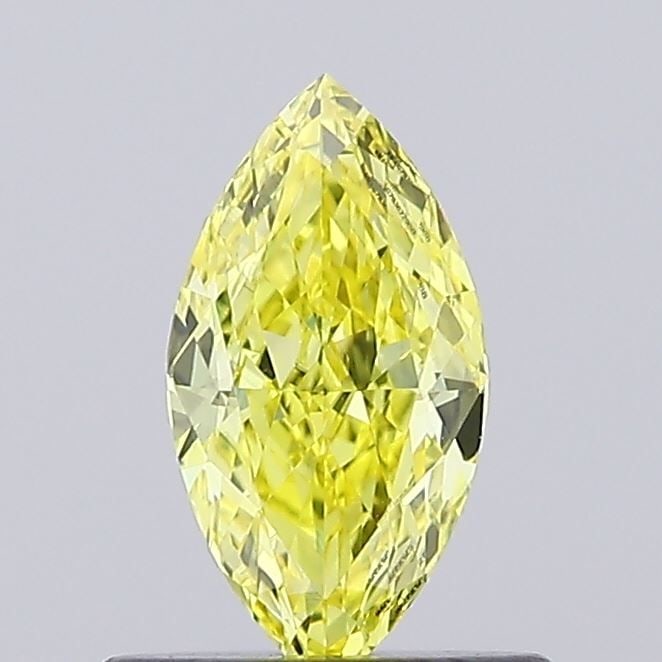 IGI Marquise 0.54ct Fancy Vivid Yellow VVS2 - Loose Lab Diamond: IGI Marquise 0.54ct Fancy Vivid Yellow VVS2 - Loose Lab Diamond Item Specifics: Source: This Is A Real Diamond Grown In A Lab Not Mined. Carat: 0.54 Cut: - Color: Fancy Vivid Yellow Clarity: VVS2 Poli