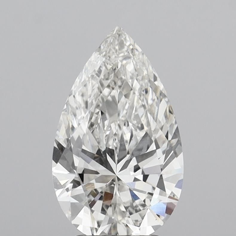 IGI Pear 3.01ct G VVS2 - Loose Lab Diamond: IGI Pear 3.01ct G VVS2 - Loose Lab Diamond Item Specifics: Source: This Is A Real Diamond Grown In A Lab Not Mined. Carat: 3.01 Cut: - Color: G Clarity: VVS2 Polish: EX Symmetry: EX Measurements: 13.2