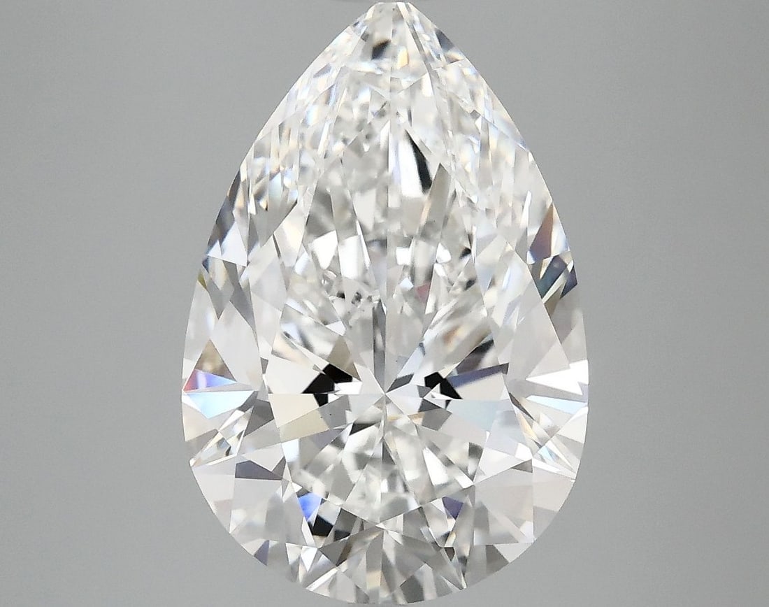IGI Pear 5.01ct E VVS2 - Loose Lab Diamond: IGI Pear 5.01ct E VVS2 - Loose Lab Diamond Item Specifics: Source: This Is A Real Diamond Grown In A Lab Not Mined. Carat: 5.01 Cut: - Color: E Clarity: VVS2 Polish: EX Symmetry: EX Measurements: 14.3