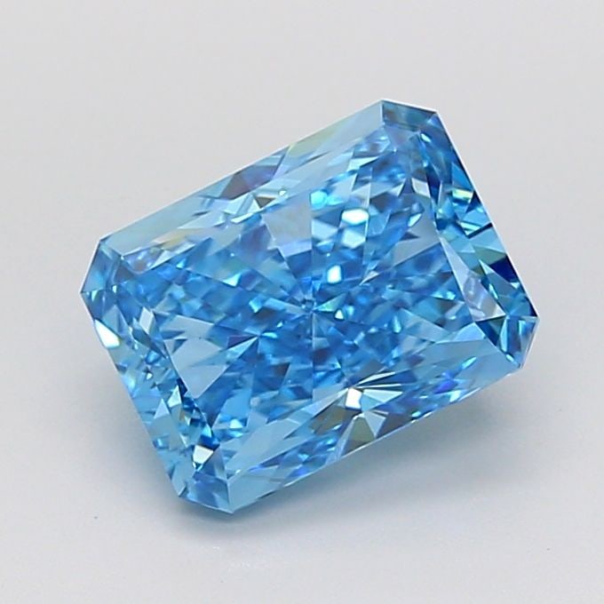 IGI Radiant 3.04ct Fancy Vivid Blue VVS2 - Loose Lab Diamond: IGI Radiant 3.04ct Fancy Vivid Blue VVS2 - Loose Lab Diamond Item Specifics: Source: This Is A Real Diamond Grown In A Lab Not Mined. Carat: 3.04 Cut: - Color: Fancy Vivid Blue Clarity: VVS2 Polish: E