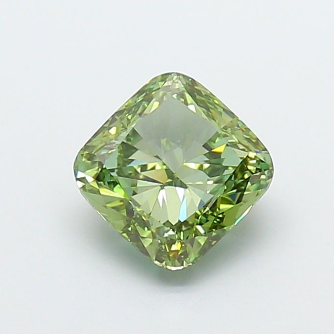 IGI Cushion Modified 2.01ct Fancy Vivid Green VVS2 - Loose Lab Diamond: IGI Cushion Modified 2.01ct Fancy Vivid Green VVS2 - Loose Lab Diamond Item Specifics: Source: This Is A Real Diamond Grown In A Lab Not Mined. Carat: 2.01 Cut: - Color: Fancy Vivid Green Clarity: VVS