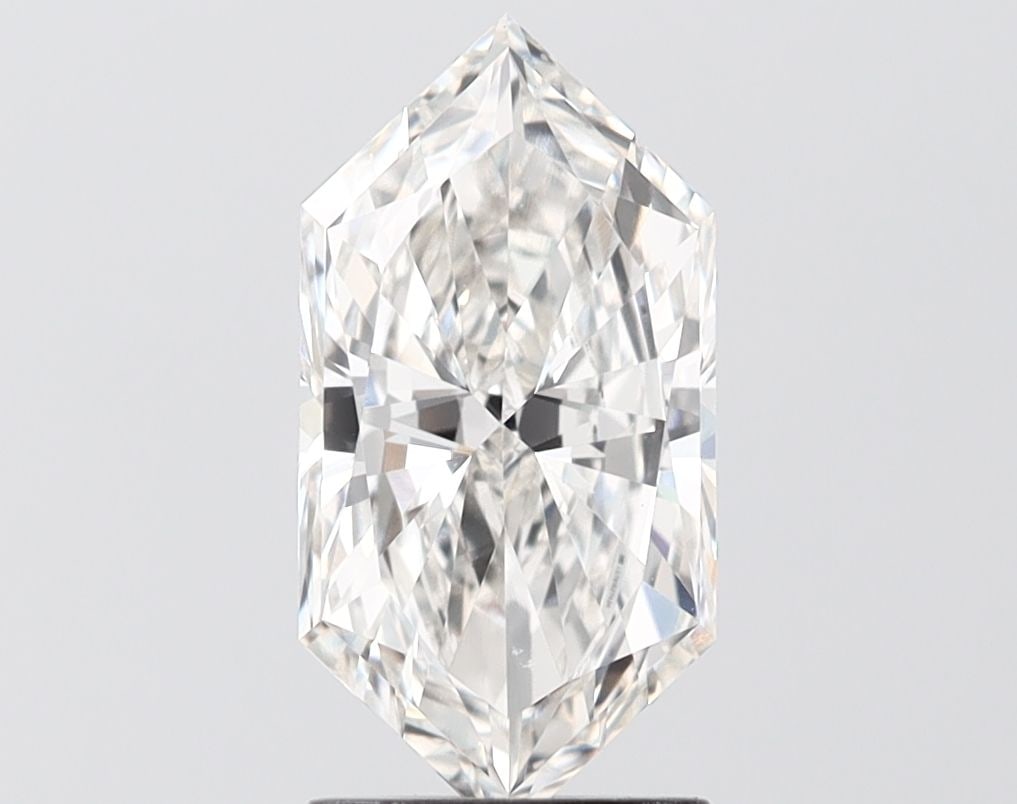 IGI Hexagonal 2.01ct G VVS2 - Loose Lab Diamond: IGI Hexagonal 2.01ct G VVS2 - Loose Lab Diamond Item Specifics: Source: This Is A Real Diamond Grown In A Lab Not Mined. Carat: 2.01 Cut: - Color: G Clarity: VVS2 Polish: EX Symmetry: EX Measurements: