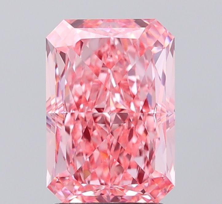 IGI Radiant 3.18ct Fancy Vivid Pink VVS2 - Loose Lab Diamond: IGI Radiant 3.18ct Fancy Vivid Pink VVS2 - Loose Lab Diamond Item Specifics: Source: This Is A Real Diamond Grown In A Lab Not Mined. Carat: 3.18 Cut: - Color: Fancy Vivid Pink Clarity: VVS2 Polish: E