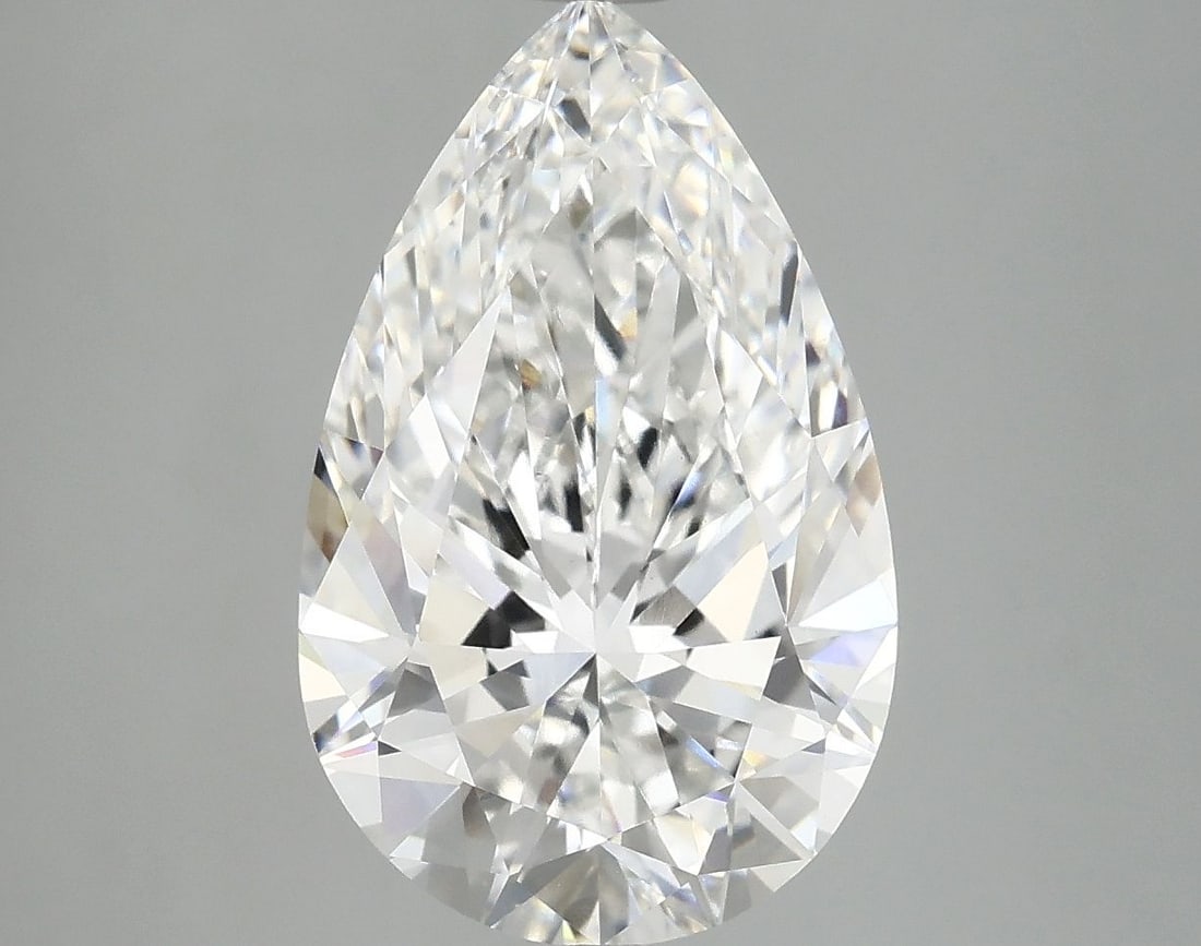 IGI Pear 4.21ct E VVS2 - Loose Lab Diamond: IGI Pear 4.21ct E VVS2 - Loose Lab Diamond Item Specifics: Source: This Is A Real Diamond Grown In A Lab Not Mined. Carat: 4.21 Cut: - Color: E Clarity: VVS2 Polish: EX Symmetry: EX Measurements: 14.5