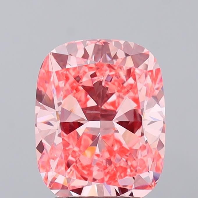 IGI Cushion Modified 2.45ct Fancy Vivid Pink VVS2 - Loose Lab Diamond: IGI Cushion Modified 2.45ct Fancy Vivid Pink VVS2 - Loose Lab Diamond Item Specifics: Source: This Is A Real Diamond Grown In A Lab Not Mined. Carat: 2.45 Cut: - Color: Fancy Vivid Pink Clarity: VVS2 