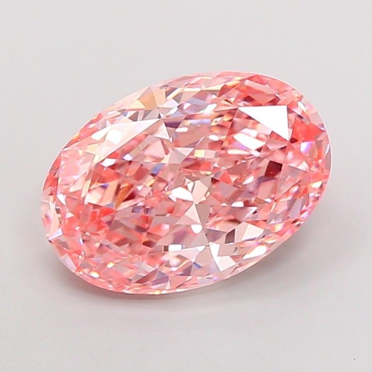 IGI Oval 3.48ct Fancy Vivid Pink VVS2 - Loose Lab Diamond: IGI Oval 3.48ct Fancy Vivid Pink VVS2 - Loose Lab Diamond Item Specifics: Source: This Is A Real Diamond Grown In A Lab Not Mined. Carat: 3.48 Cut: - Color: Fancy Vivid Pink Clarity: VVS2 Polish: EX S