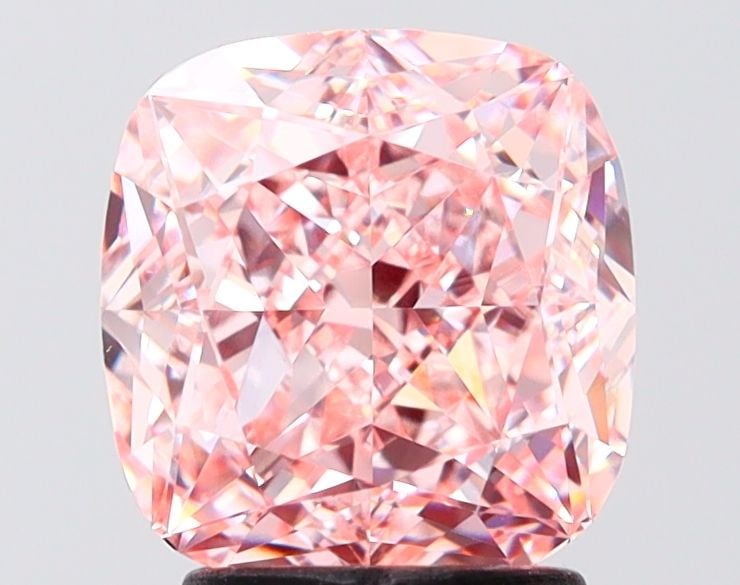 IGI Cushion Modified 3.04ct Fancy Intense Pink VVS2 - Loose Lab Diamond: IGI Cushion Modified 3.04ct Fancy Intense Pink VVS2 - Loose Lab Diamond Item Specifics: Source: This Is A Real Diamond Grown In A Lab Not Mined. Carat: 3.04 Cut: - Color: Fancy Intense Pink Clarity: V