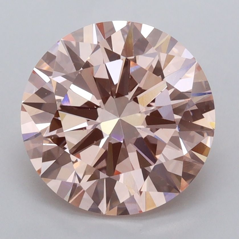 IGI Round 2.9ct Fancy Vivid Pink VVS2 - Loose Lab Diamond: IGI Round 2.9ct Fancy Vivid Pink VVS2 - Loose Lab Diamond Item Specifics: Source: This Is A Real Diamond Grown In A Lab Not Mined. Carat: 2.9 Cut: EX Color: Fancy Vivid Pink Clarity: VVS2 Polish: EX S