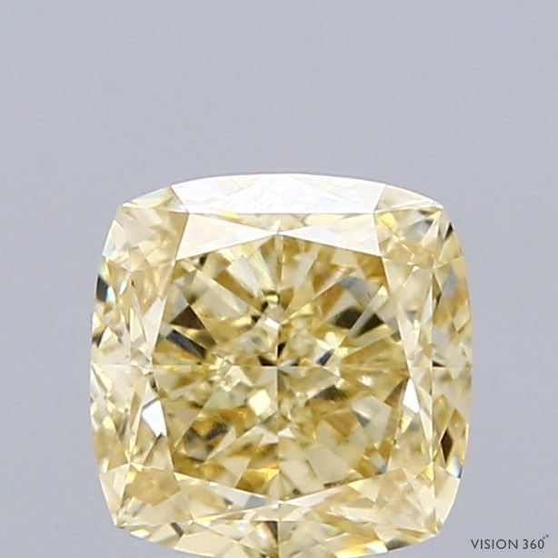 IGI Cushion Modified 1.56ct Fancy Yellow VVS2 - Loose Lab Diamond: IGI Cushion Modified 1.56ct Fancy Yellow VVS2 - Loose Lab Diamond Item Specifics: Source: This Is A Real Diamond Grown In A Lab Not Mined. Carat: 1.56 Cut: - Color: Fancy Yellow Clarity: VVS2 Polish: