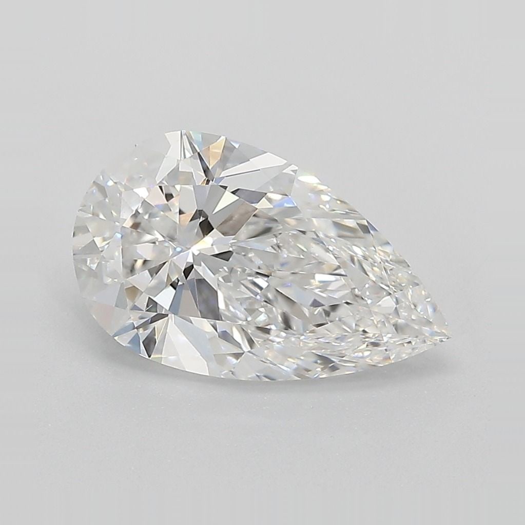 IGI Pear 2.57ct E VVS2 - Loose Lab Diamond: IGI Pear 2.57ct E VVS2 - Loose Lab Diamond Item Specifics: Source: This Is A Real Diamond Grown In A Lab Not Mined. Carat: 2.57 Cut: - Color: E Clarity: VVS2 Polish: EX Symmetry: EX Measurements: 12.6