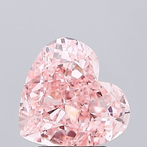 IGI Heart 2.75ct Fancy Vivid Pink VVS2 - Loose Lab Diamond: IGI Heart 2.75ct Fancy Vivid Pink VVS2 - Loose Lab Diamond Item Specifics: Source: This Is A Real Diamond Grown In A Lab Not Mined. Carat: 2.75 Cut: - Color: Fancy Vivid Pink Clarity: VVS2 Polish: EX 