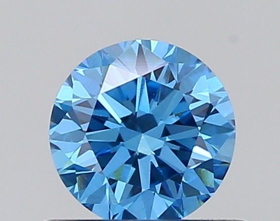 Round 0.5ct Fancy Vivid Blueish Blue VVS2 - Loose Lab Diamond: Round 0.5ct Fancy Vivid Blueish Blue VVS2 - Loose Lab Diamond Item Specifics: Source: This Is A Real Diamond Grown In A Lab Not Mined. Carat: 0.5 Cut: Color: Fancy Vivid Blueish Blue Clarity: VVS2 Pol