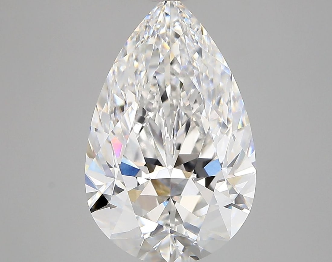 IGI Pear 4.35ct E VVS2 - Loose Lab Diamond: IGI Pear 4.35ct E VVS2 - Loose Lab Diamond Item Specifics: Source: This Is A Real Diamond Grown In A Lab Not Mined. Carat: 4.35 Cut: - Color: E Clarity: VVS2 Polish: EX Symmetry: EX Measurements: 14.4