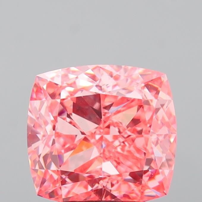 IGI Cushion Modified 3.0ct Fancy Vivid Pink VVS2 - Loose Lab Diamond: IGI Cushion Modified 3.0ct Fancy Vivid Pink VVS2 - Loose Lab Diamond Item Specifics: Source: This Is A Real Diamond Grown In A Lab Not Mined. Carat: 3.0 Cut: - Color: Fancy Vivid Pink Clarity: VVS2 Po