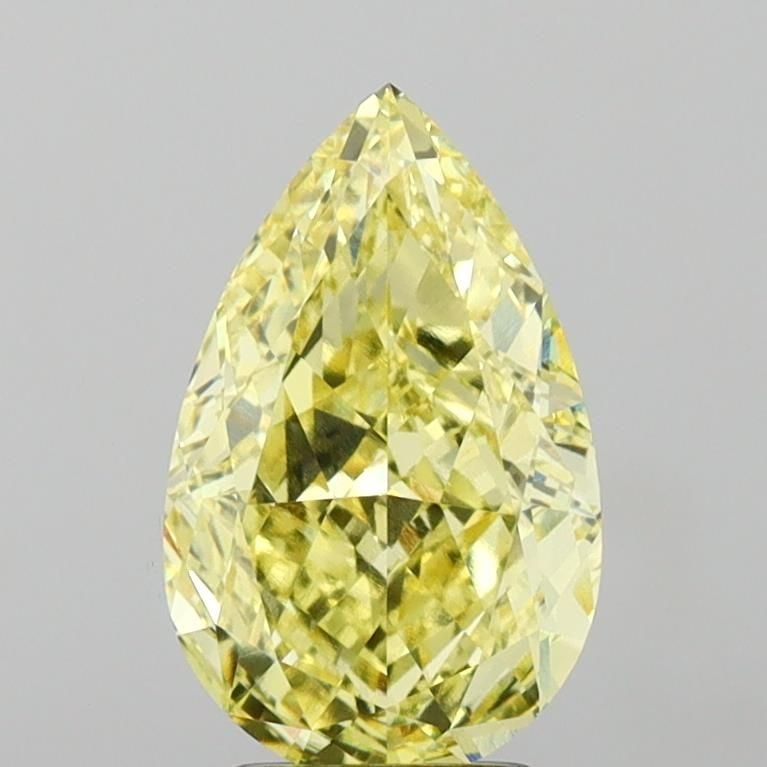 IGI Pear 4.06ct Fancy Yellow VVS2 - Loose Lab Diamond: IGI Pear 4.06ct Fancy Yellow VVS2 - Loose Lab Diamond Item Specifics: Source: This Is A Real Diamond Grown In A Lab Not Mined. Carat: 4.06 Cut: - Color: Fancy Yellow Clarity: VVS2 Polish: EX Symmetry: