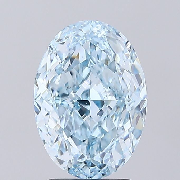 IGI Oval 3.05ct Fancy Vivid Blue VVS2 - Loose Lab Diamond: IGI Oval 3.05ct Fancy Vivid Blue VVS2 - Loose Lab Diamond Item Specifics: Source: This Is A Real Diamond Grown In A Lab Not Mined. Carat: 3.05 Cut: - Color: Fancy Vivid Blue Clarity: VVS2 Polish: EX S
