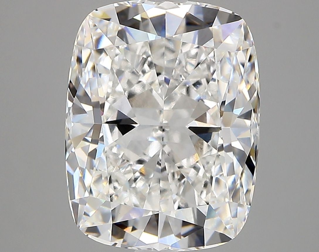 IGI Cushion Modified 5.67ct E VVS2 - Loose Lab Diamond: IGI Cushion Modified 5.67ct E VVS2 - Loose Lab Diamond Item Specifics: Source: This Is A Real Diamond Grown In A Lab Not Mined. Carat: 5.67 Cut: - Color: E Clarity: VVS2 Polish: EX Symmetry: EX Measur