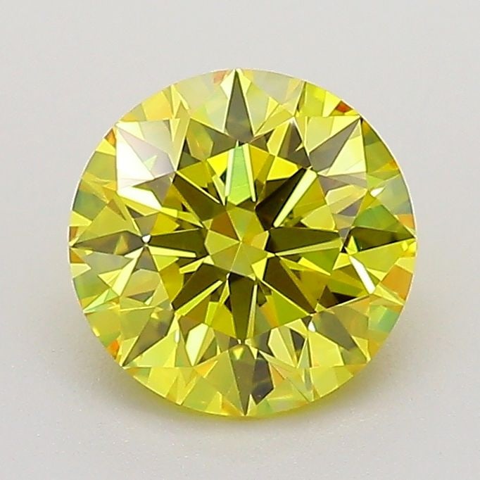 IGI Round 1.34ct Fancy Intense Yellow VVS2 - Ideal Loose Lab Diamond: IGI Round 1.34ct Fancy Intense Yellow VVS2 - Ideal Loose Lab Diamond Item Specifics: Source: This Is A Real Diamond Grown In A Lab Not Mined. Carat: 1.34 Cut: ID Color: Fancy Intense Yellow Clarity: V